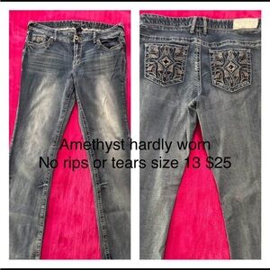 Amethyst Jeans Women's Boot Cut Blue Denim